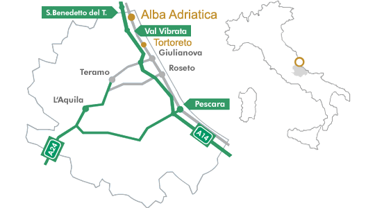 Abruzzo, Alba Adriatica, Tortoreto